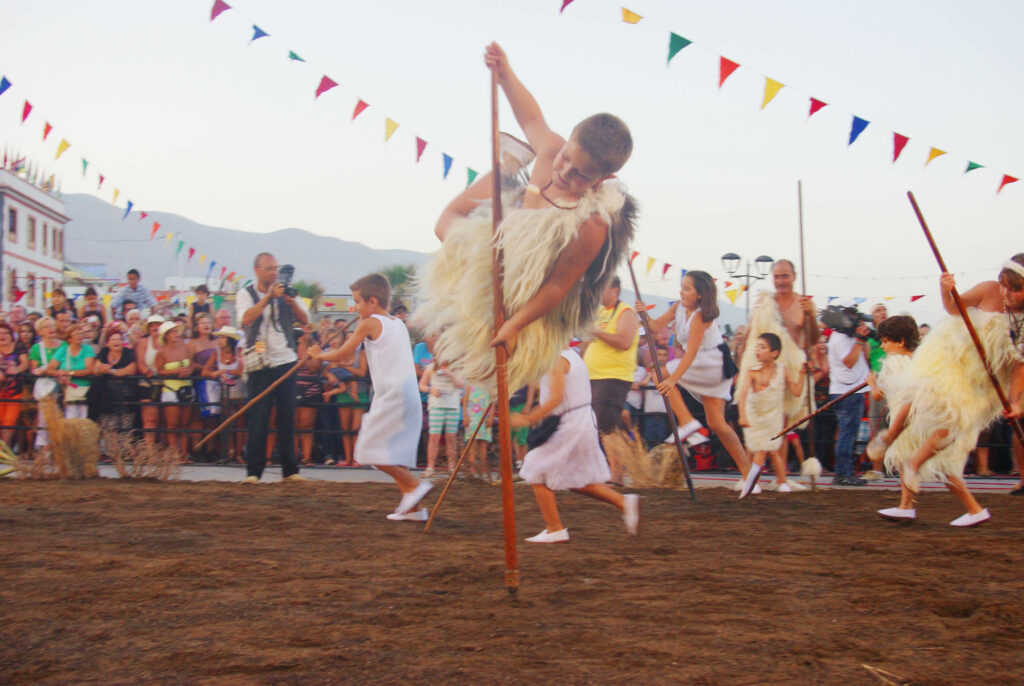 Los Guanches en el Día de la Virgen de Candelaria