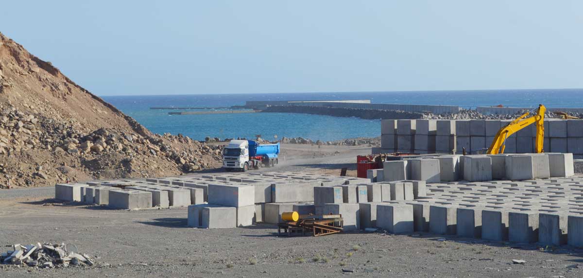 La cantera del puerto de Granadilla