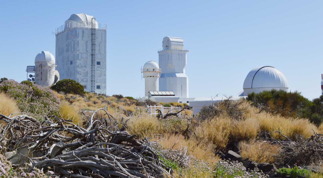 El observatorio tinerfeño