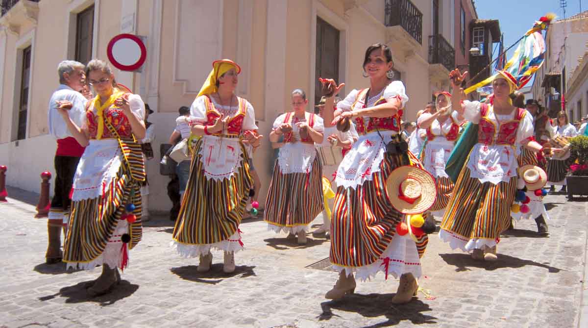 Romería de La Orotava: trajes tradicionales