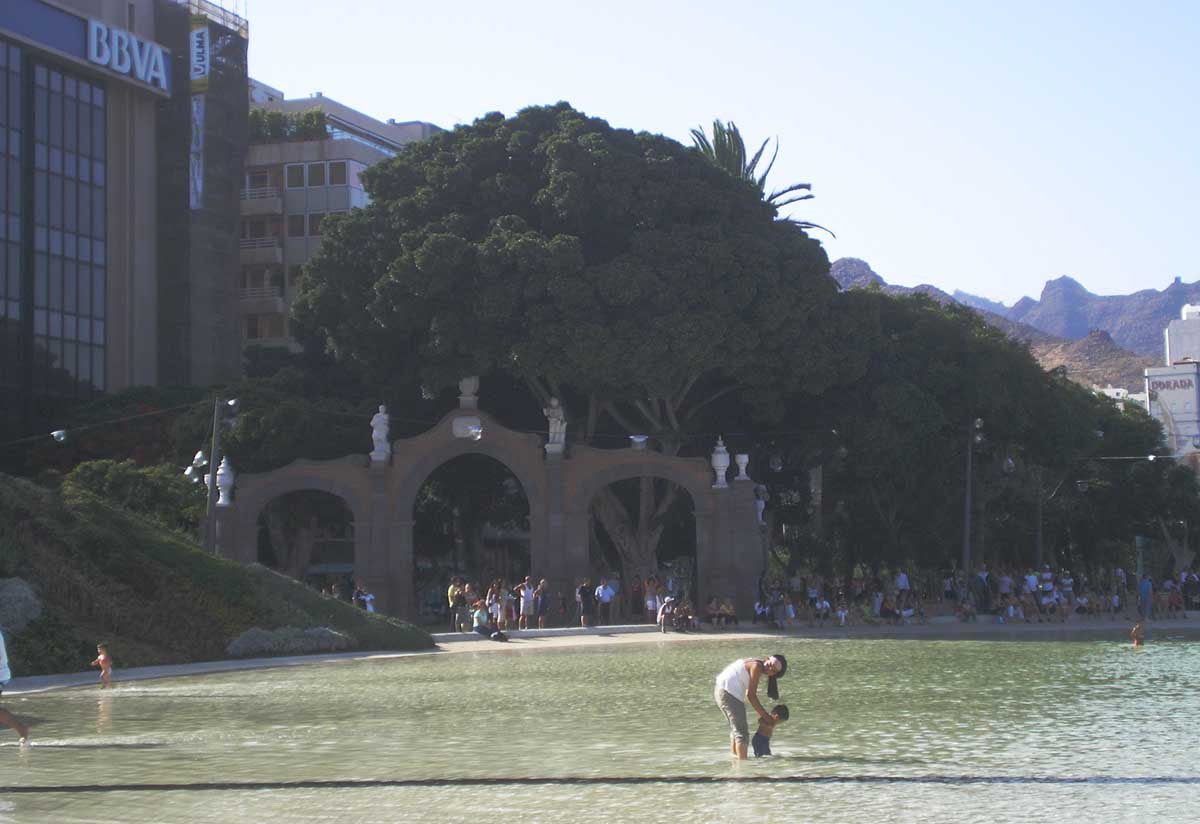 La Plaza de España de Santa Cruz