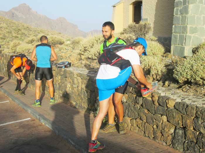 Los últimos preparativos antes de salir