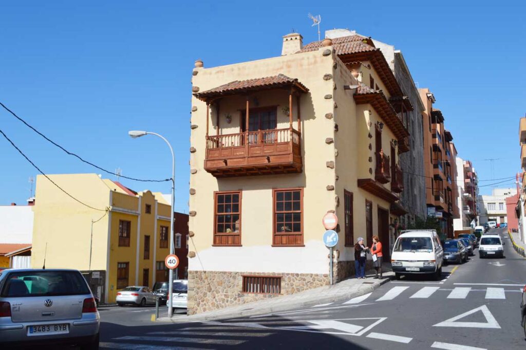 El barrio San Agustín, en lace entre Realejo Alto y Realejo Bajo 