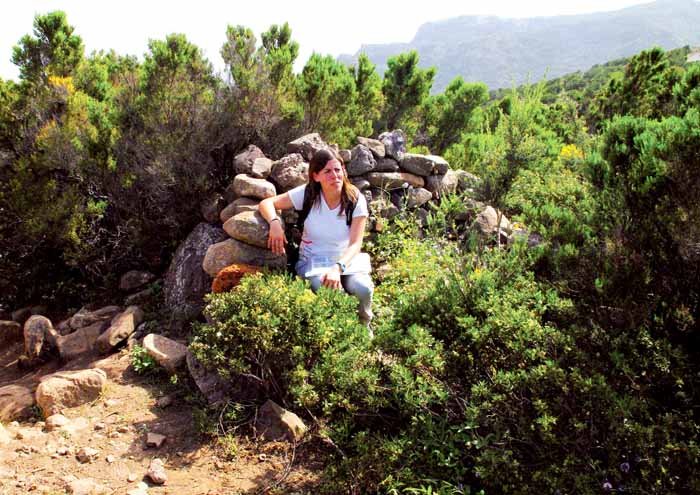 La Tagora, sitio de descanso protegido del viento 