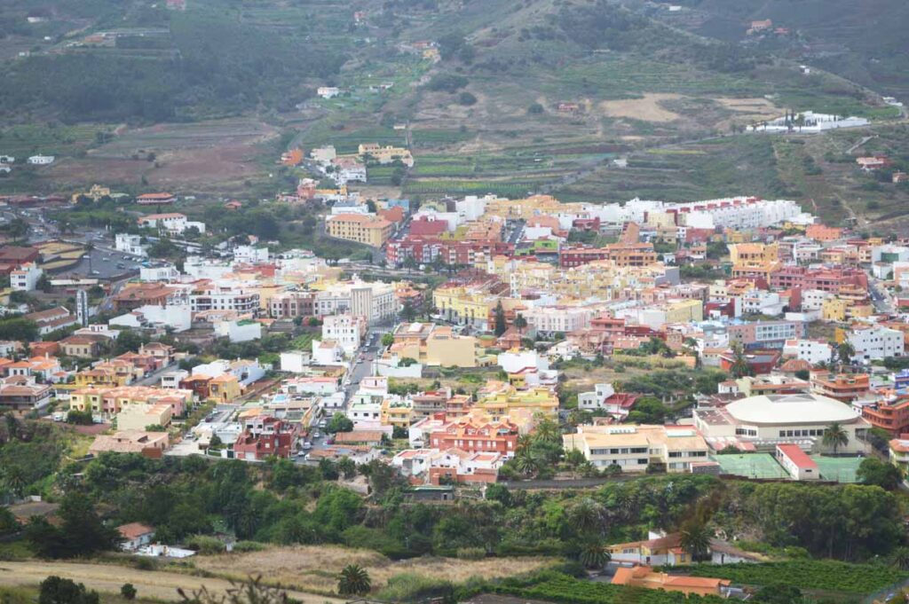 La excursión ofrece unas vistas impresionantes sobre Tegueste