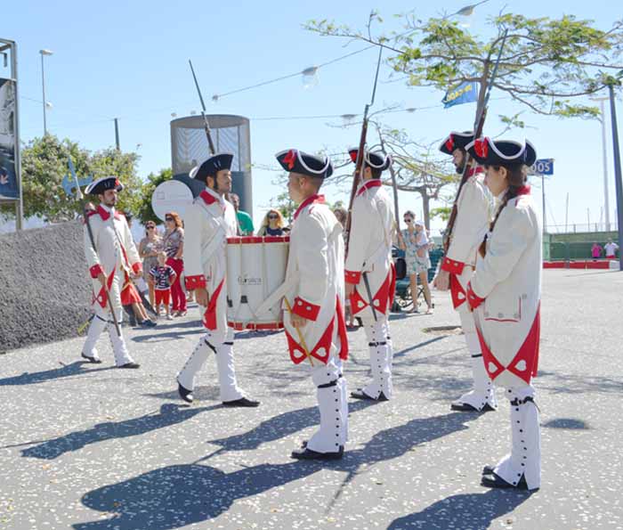 El relevo de la guardia forma parte de la ruta