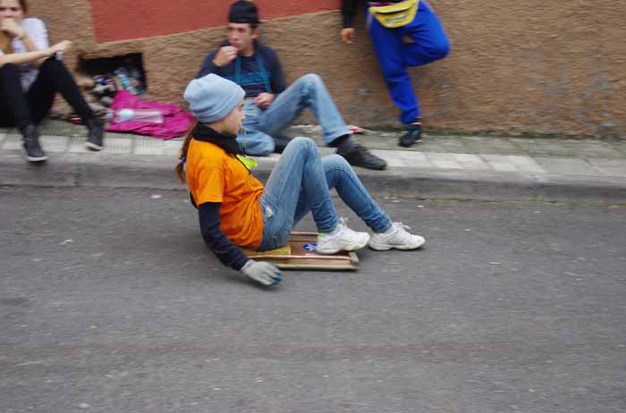 Luego hay que iniciar la bajada en la tabla . . .