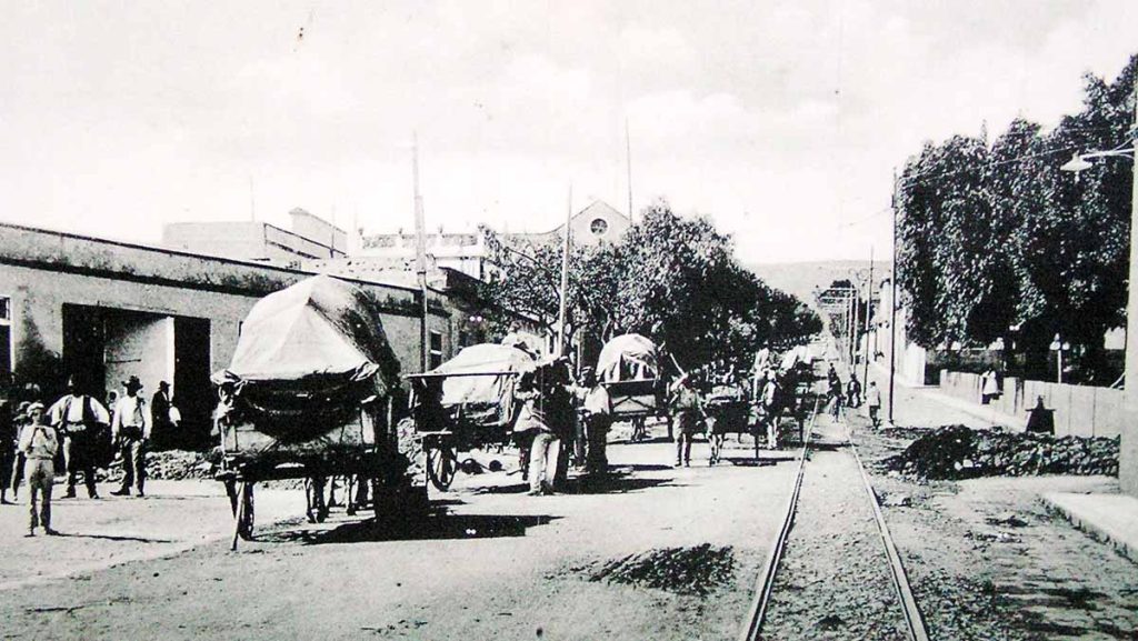 Hace mucho tiempo....la Rambla Pulido, calle céntrica de Santa Cruz