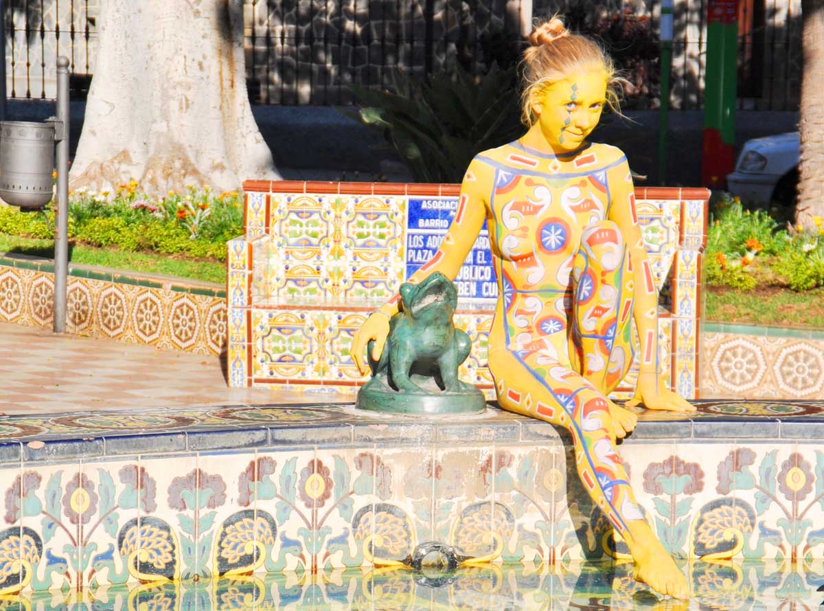 Body Paint: maquillaje corporal en Tenerife