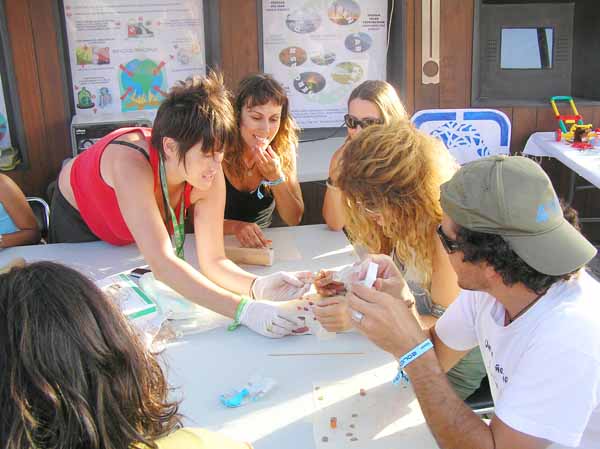 El objetivo de los talleres del festival Eólica . . . 