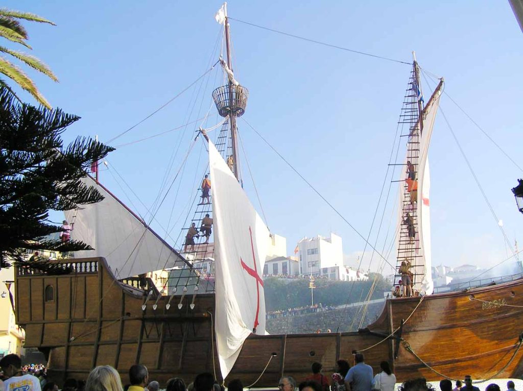 El Diálogo entre el Castillo y la Nave, visto desde el centro de La Palma 