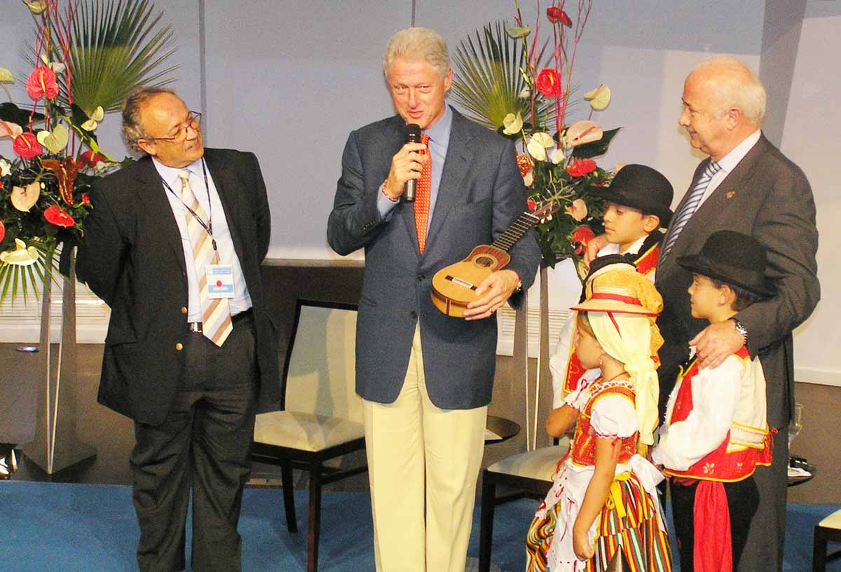 Bill Clinton en Tenerife