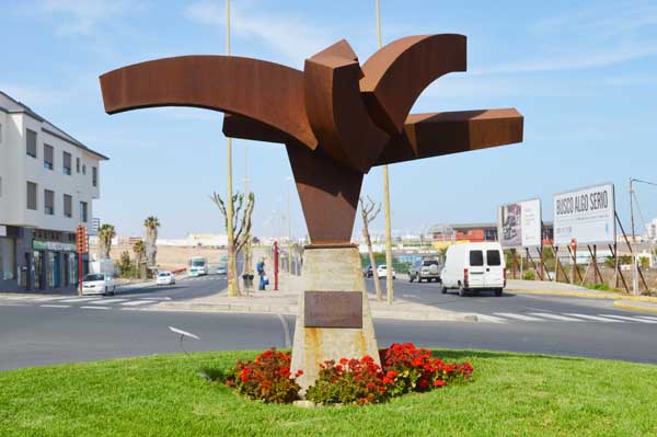 La escultura "Siroco" de Ernesto Knorr