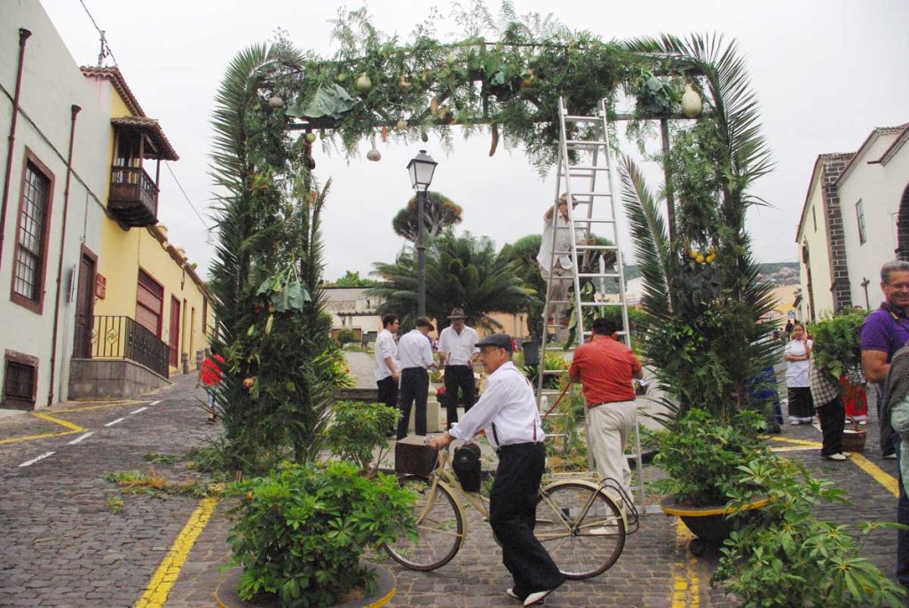 Los preparativos de fiestas hace unos sesenta años