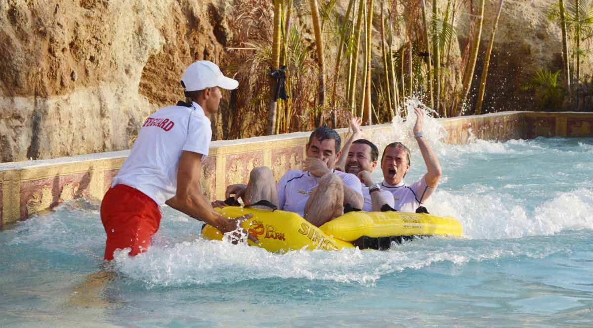 Nuevo tóbogan en Siam Park