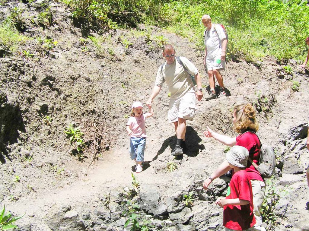 El nivel de dificultad del sendero del Barranco del Infierno no es muy alto 