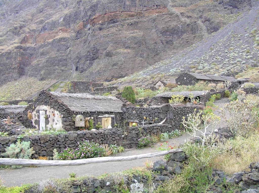 Las casas antiguas del Eco-Museo Guinea de El Hierro