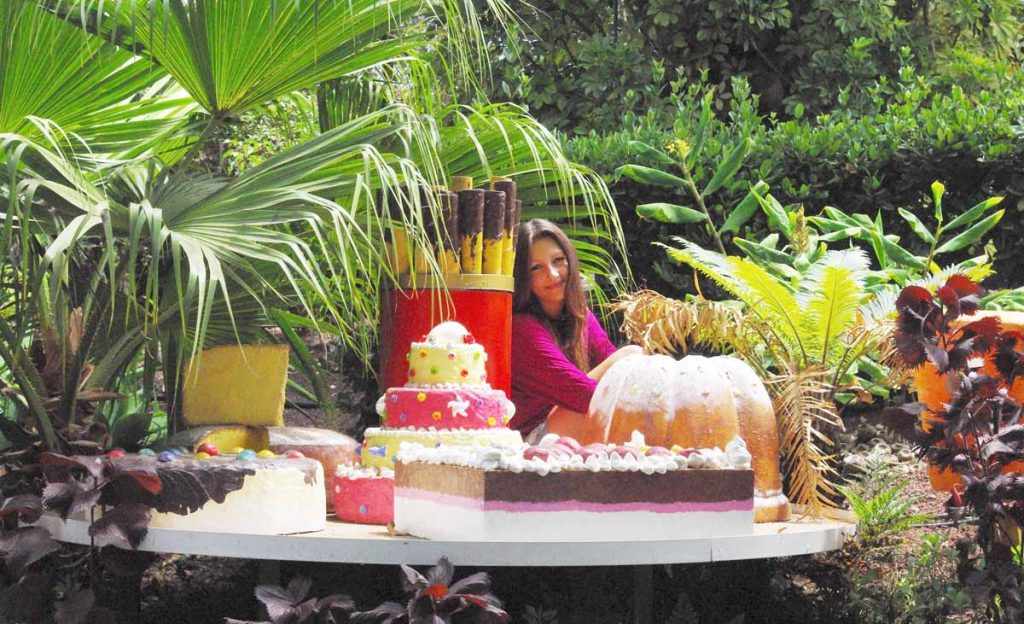 Tartas, pasteles, crema: el Jardín de Jauja no invita a adelgazar