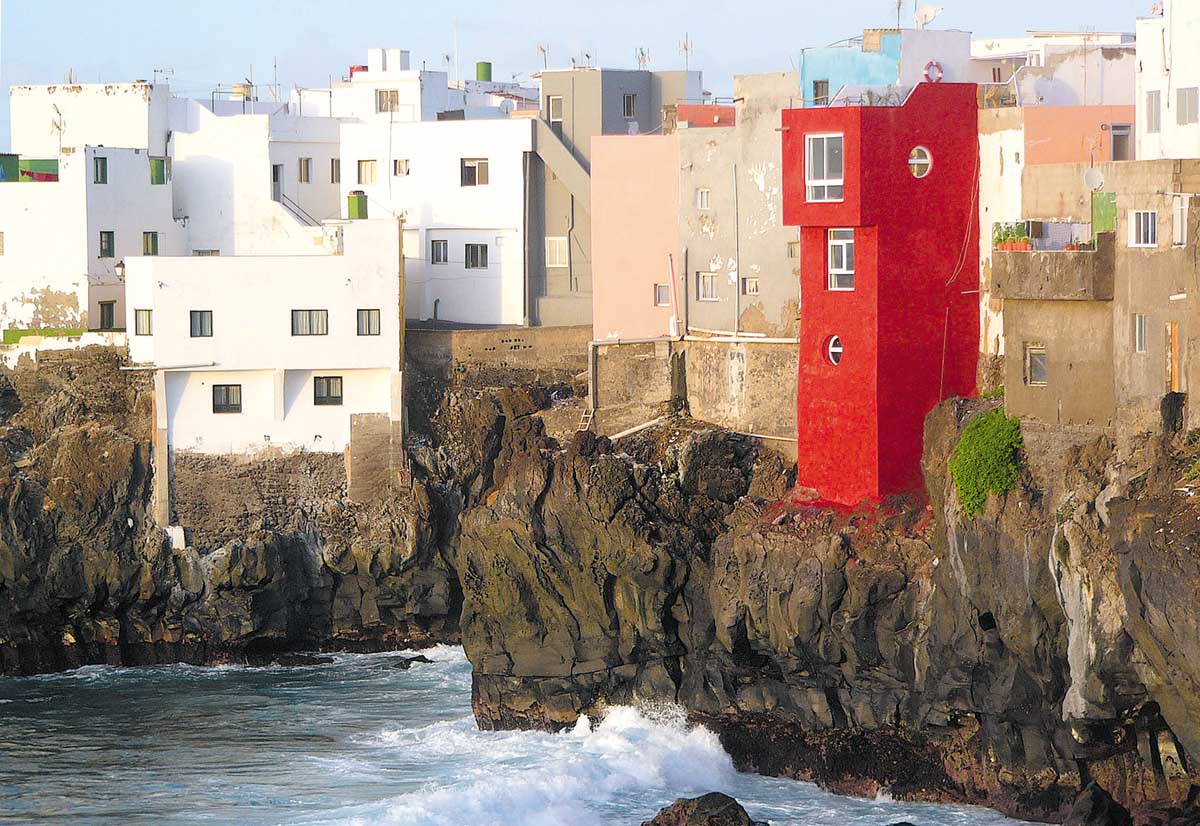 La "Casa Roja" está en el Puerto de la Cruz