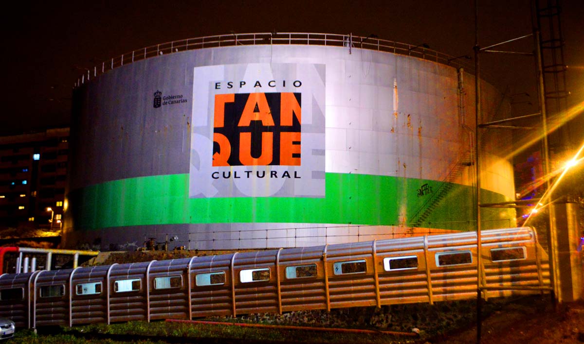 El espacio cultural El Tanque está en una ruina industrial, de Santa Cruz