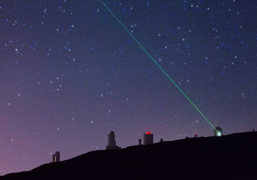 El observatorio de Izaña y su objeto de investigación  (Foto: Sebastian Voltmer)